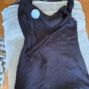 Hill House Black Long Sleeved Dress